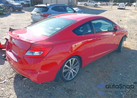 2012 Honda Civic Si из США, поврежденный, VIN 2HGFG4A59CH704917